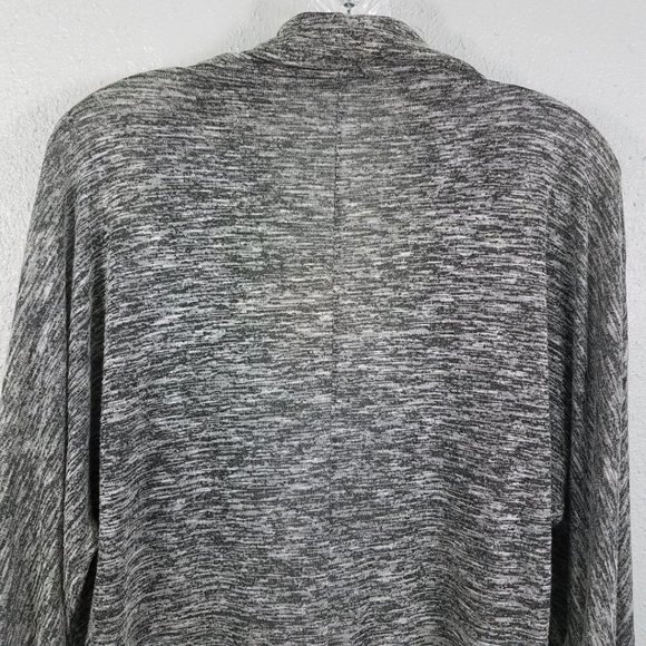 THX Women's Silver Open Front Cardigan Sweater - Picture 5 of 9